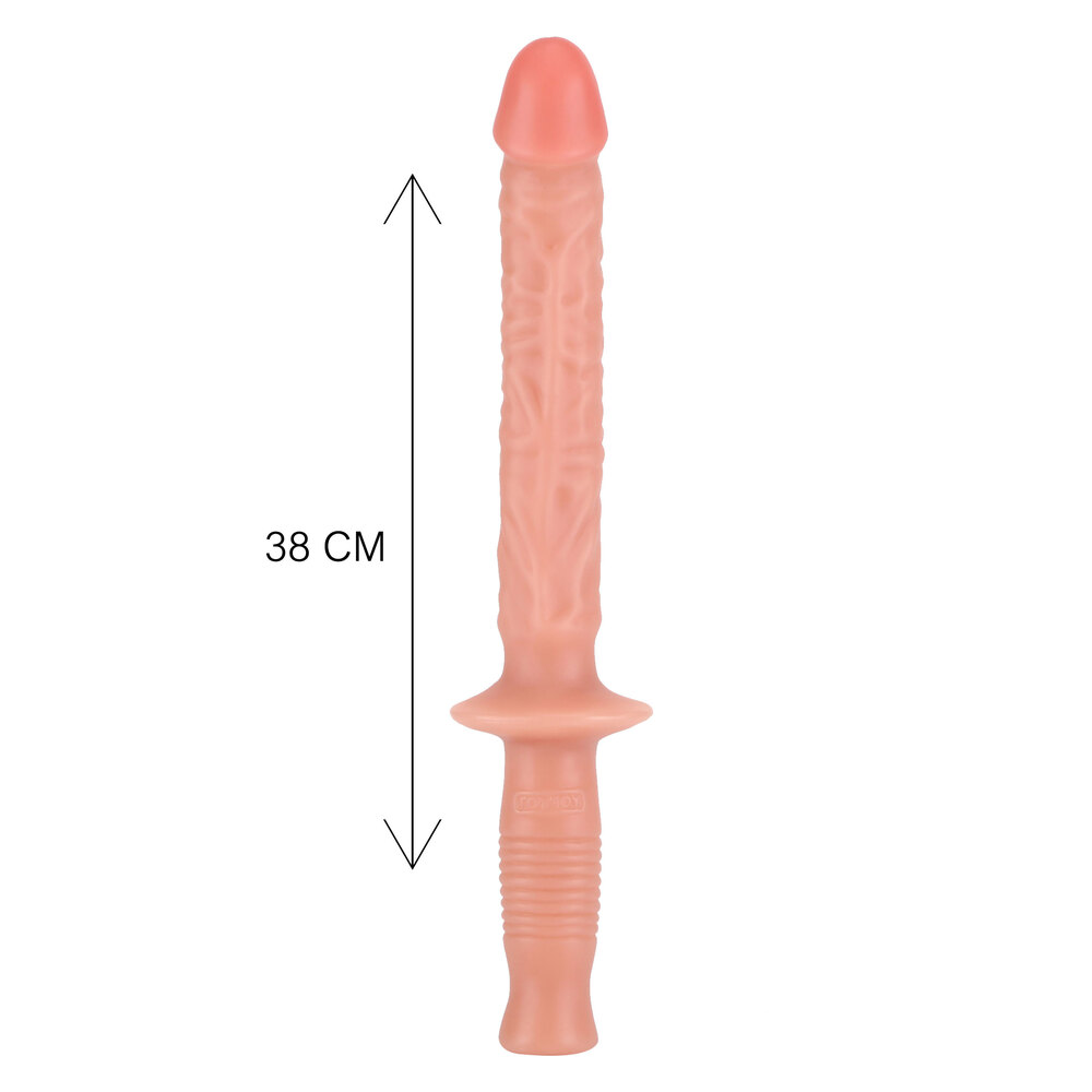 ToyJoy The Manhandler 14.5 Inch Flesh Pink - Image 3