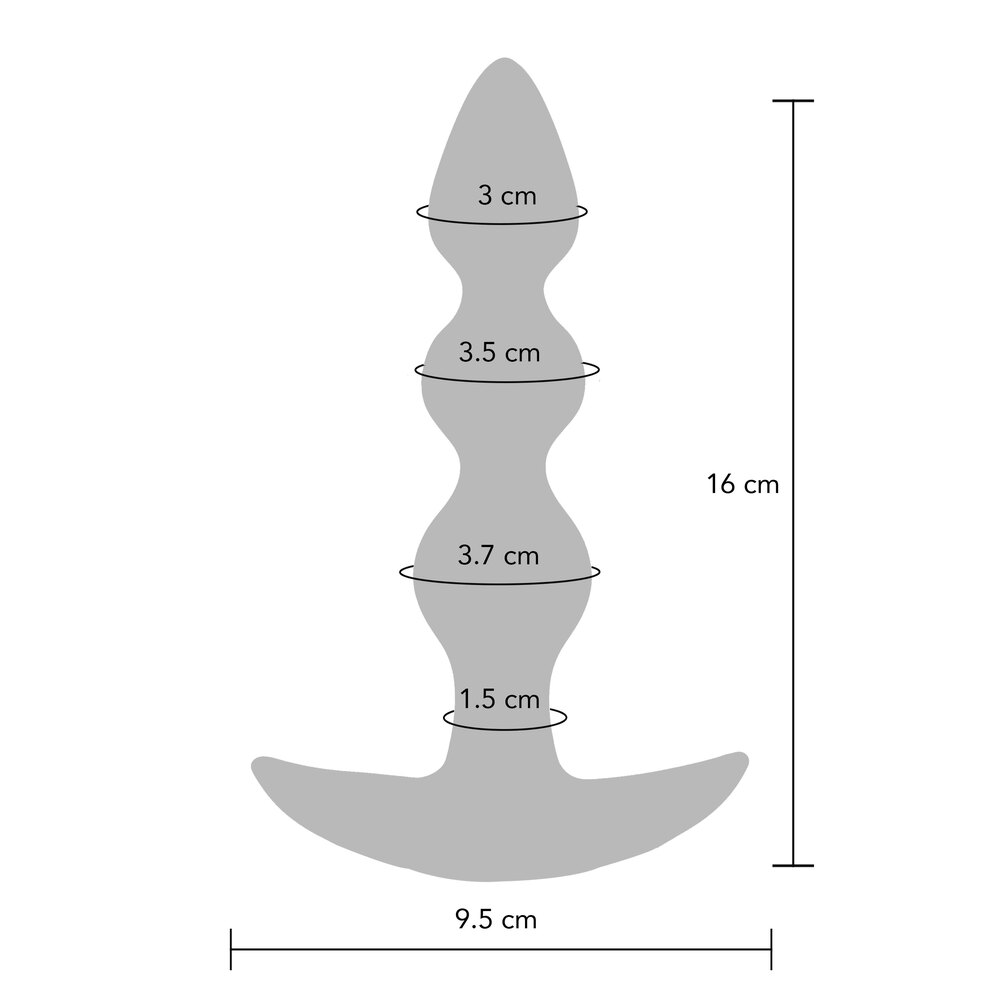 ToyJoy Buttocks The Bold Trembling Butt Plug - Image 4