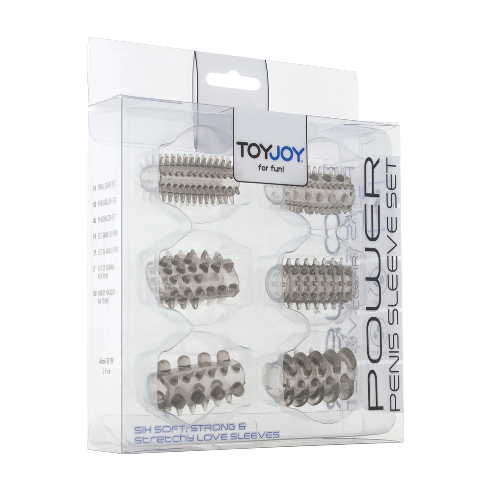ToyJoy Power Penis Sleeve Set Grey - Image 2