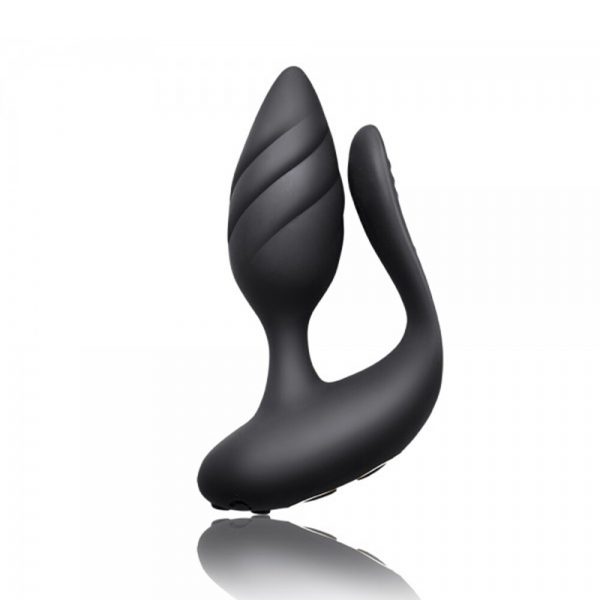 Rocks Off Cocktail Remote Control Couples Vibe Black