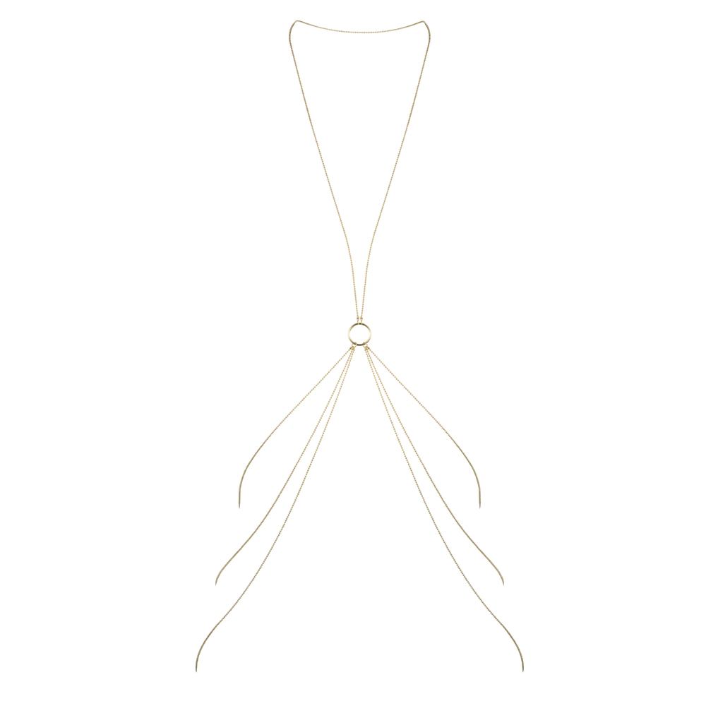 Bijoux Indiscrets Magnifique Body Chain Gold - Image 2