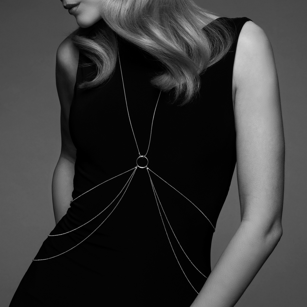 Bijoux Indiscrets Magnifique Body Chain Gold - Image 3