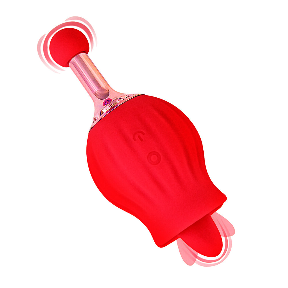 ClitTastic Rose Bud Dual Massager Rechargeable - Image 2