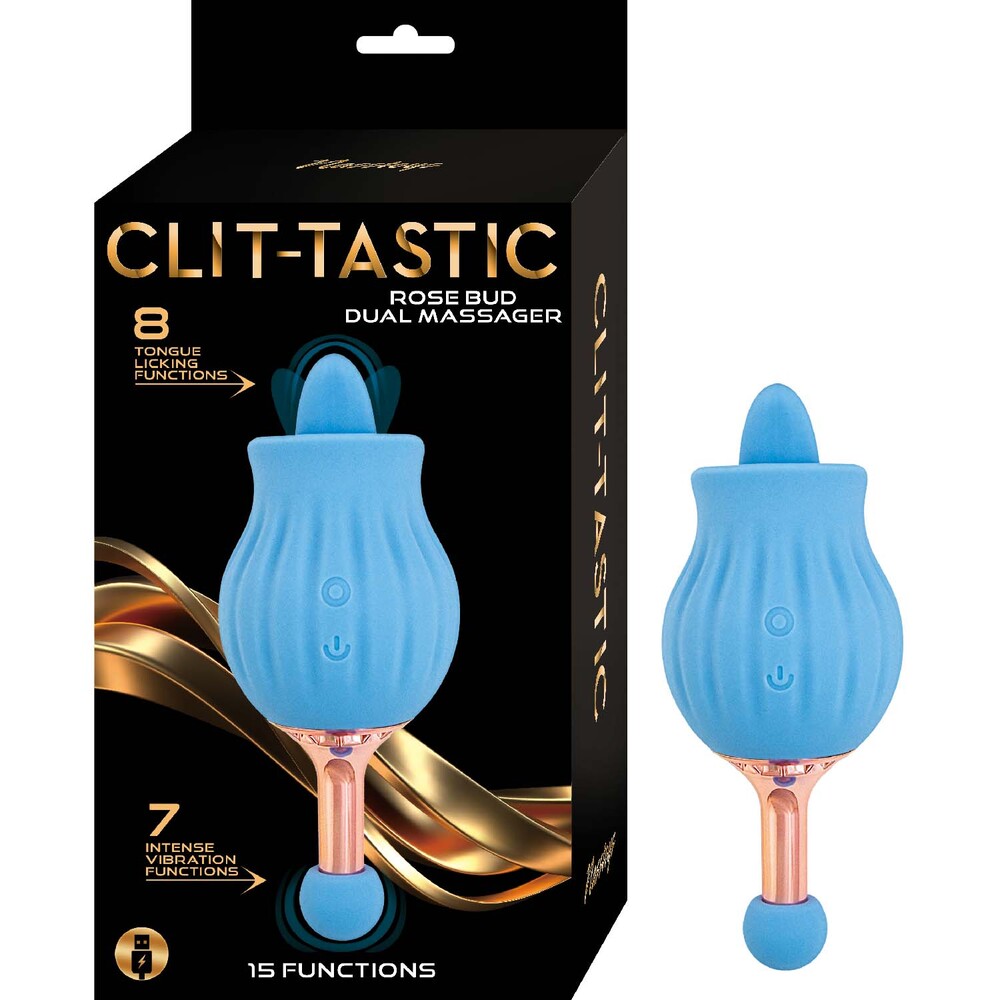 ClitTastic Rose Bud Dual Massager Rechargeable - Image 4