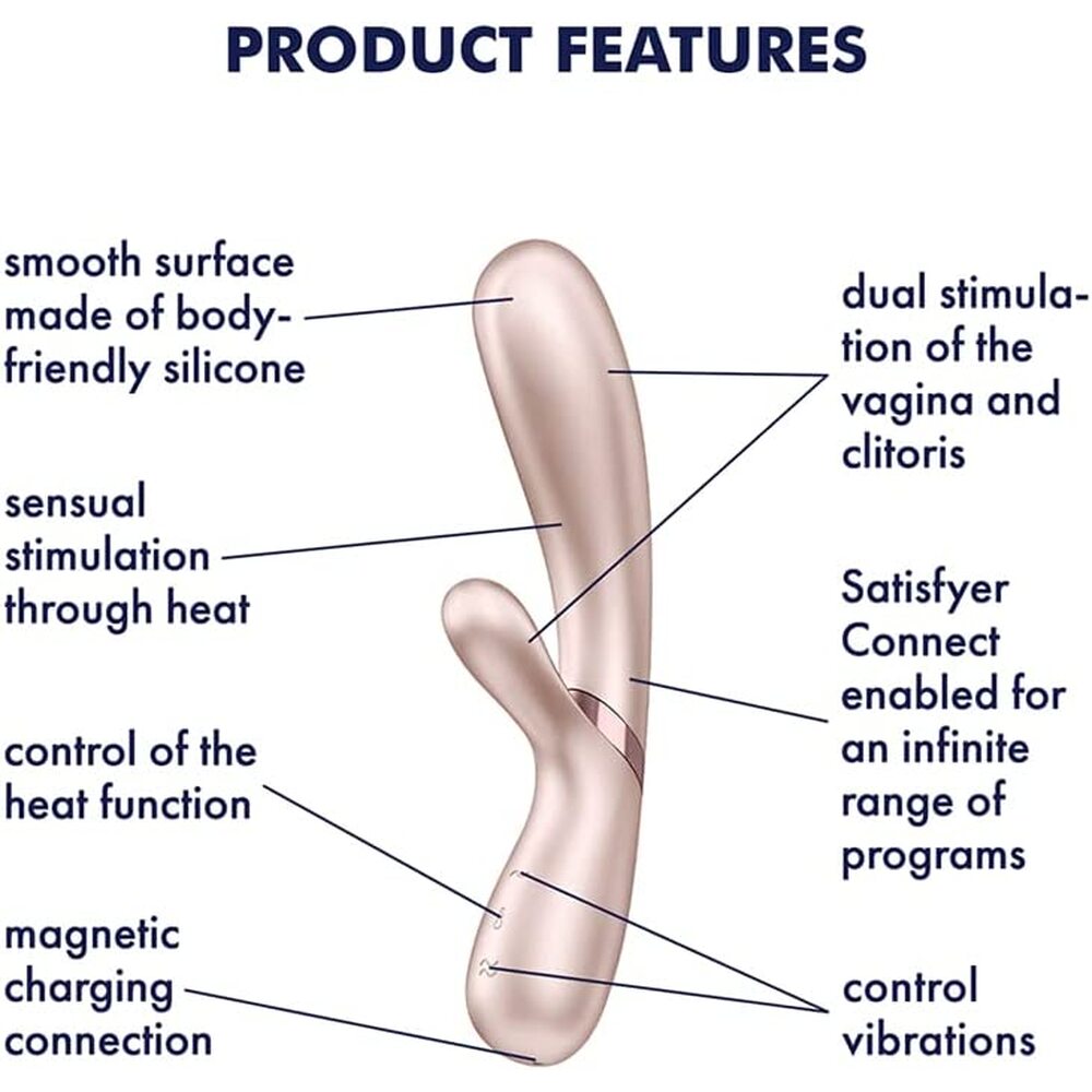 Satisfyer Hot Lover Warming Vibrator With App Control Pink - Image 3