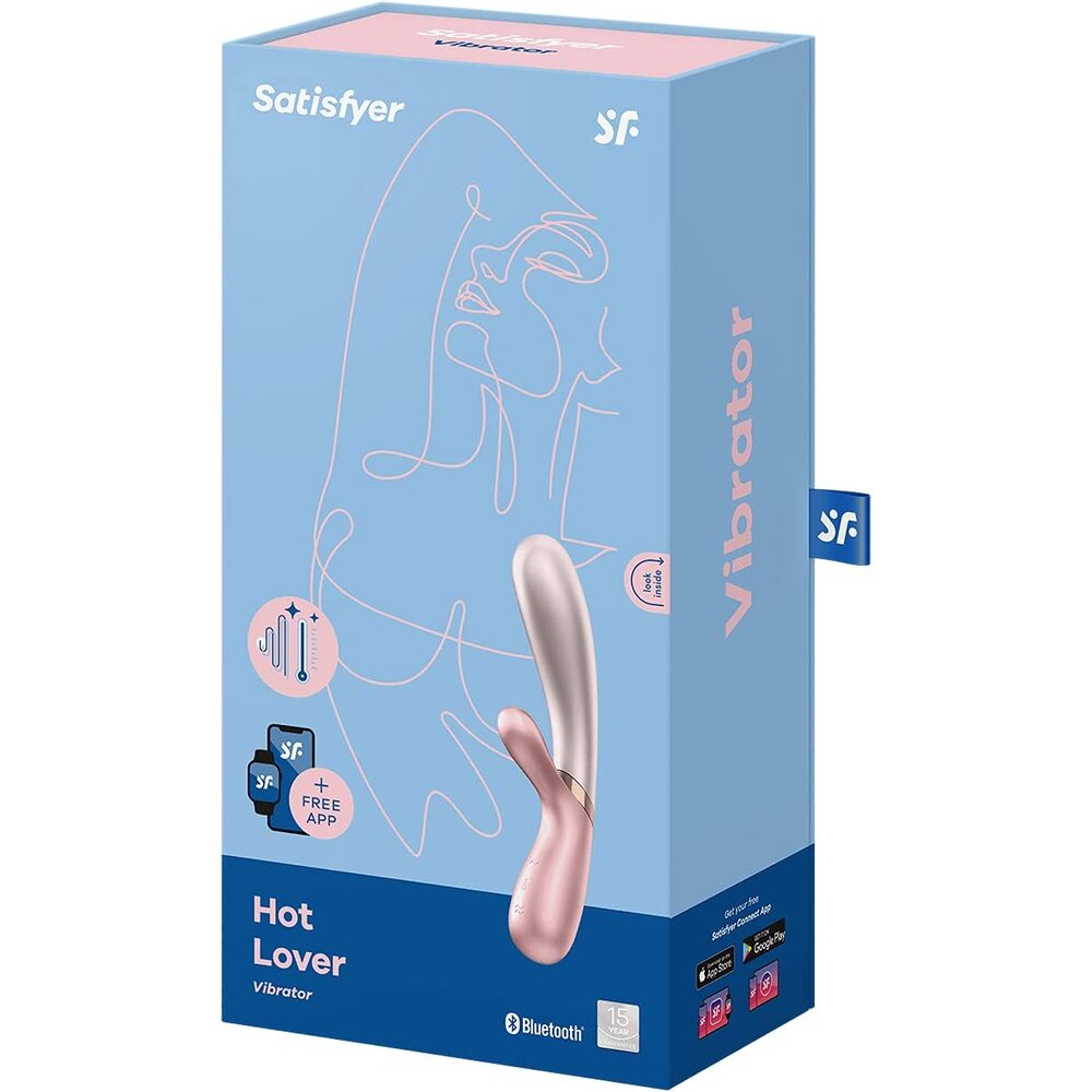Satisfyer Hot Lover Warming Vibrator With App Control Pink - Image 4