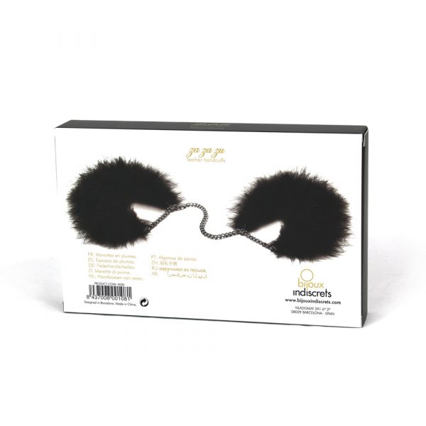 Bijoux Indiscrets Za Za Zu Feather Handcuffs - Image 3