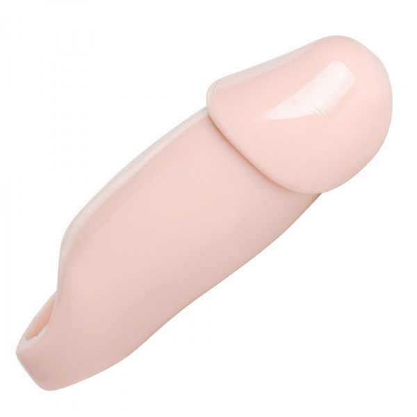Size Matters Really Ample Wide Penis Enhancer Sheath Flesh - Image 3