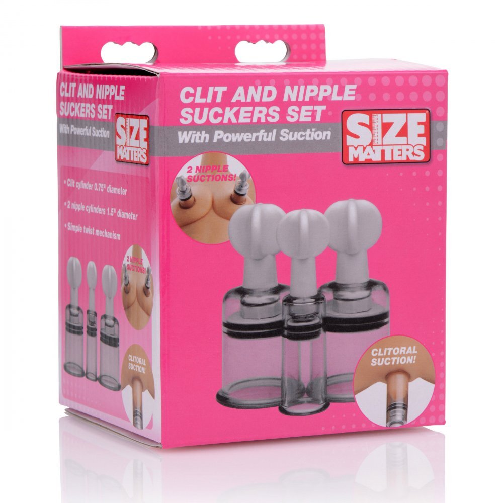 Size Matters Clit And Nipple Sucker Set - Image 4