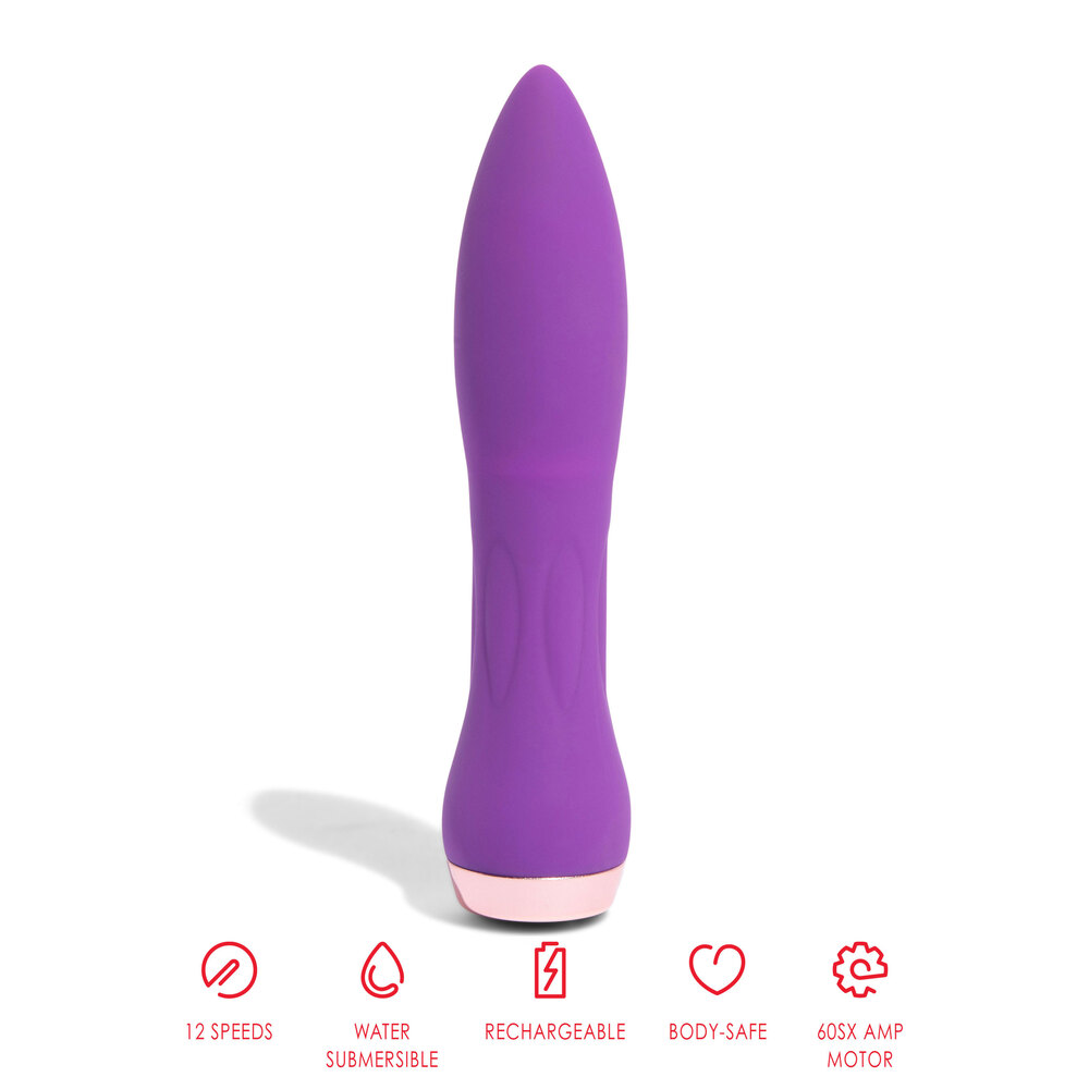 Nu Sensuelle Silicone 60SX AMP Bullet Purple - Image 3