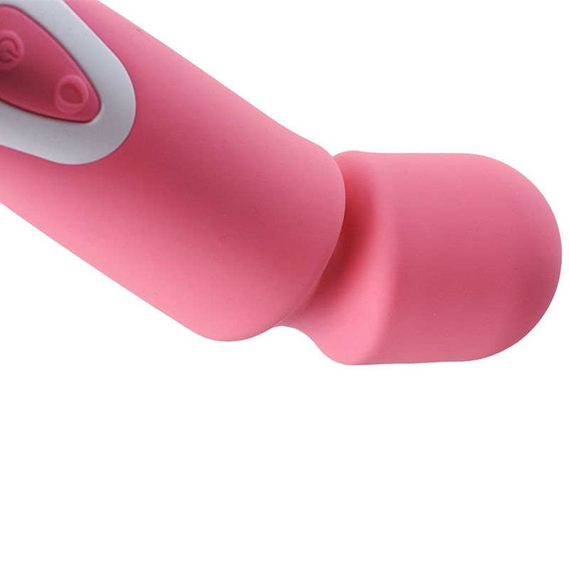 iWand 10 Speed Waterproof Rechargeable Wand Pink - Image 3
