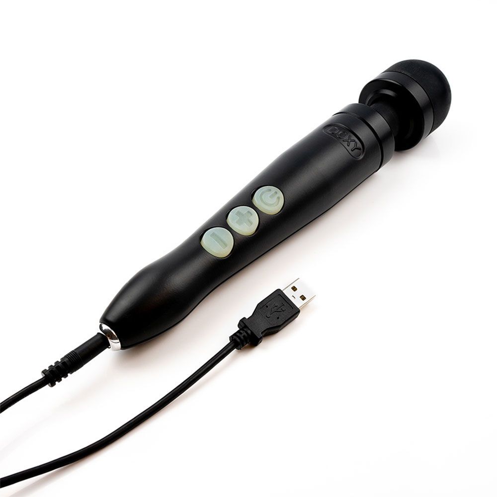 Doxy Die Cast 3 Rechargeable Wand Matte Black - Image 4
