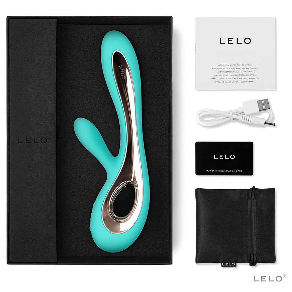 Lelo Soraya 2 Dual Rabbit Vibrator Aqua - Image 2