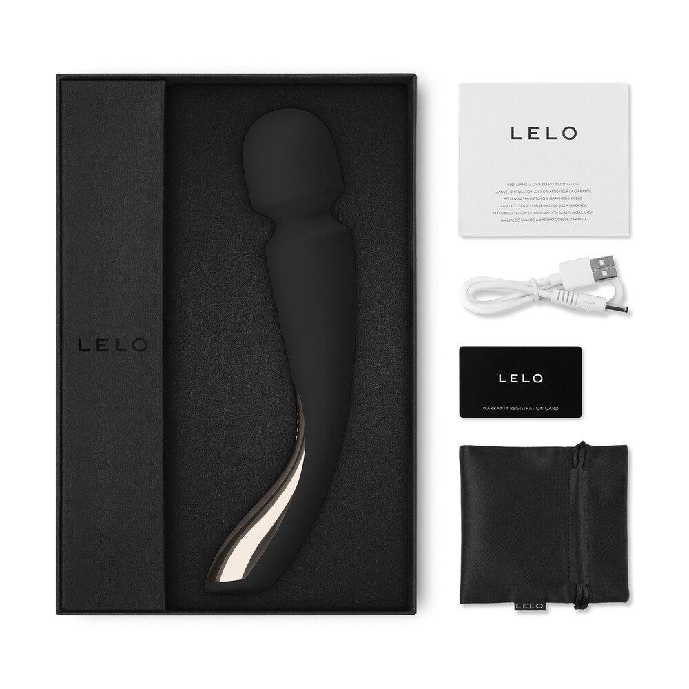 Lelo Smart Wand 2 Med Black - Image 4