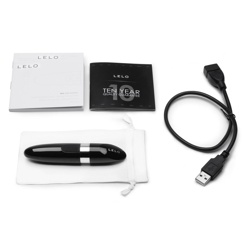 Lelo Mia 2 Lipstick Vibrator Black - Image 2