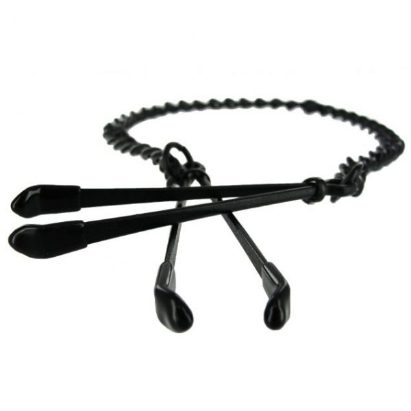 Master Series Reign Noir Black Nipple Tweezer Clamps - Image 2