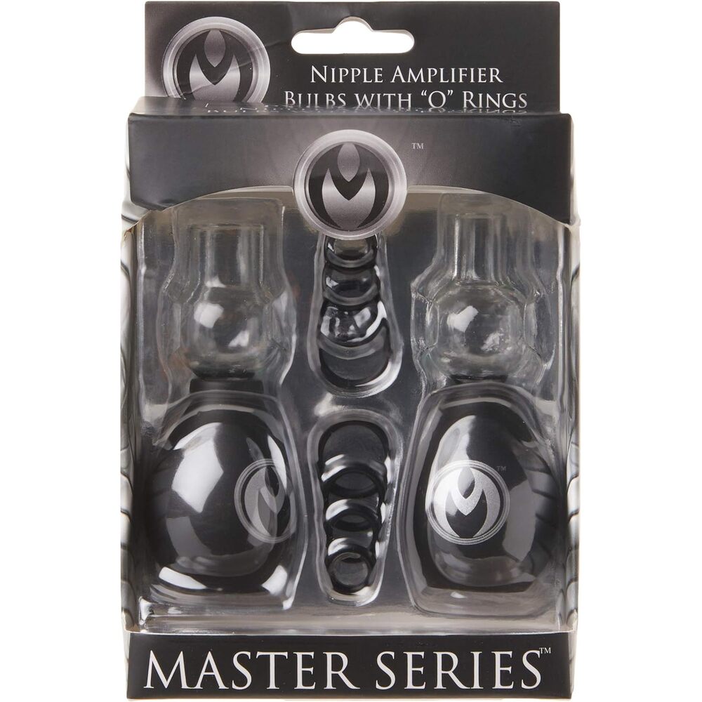 Master Series Nipple Amplifier Enlargement Bulbs With O Rings - Image 3