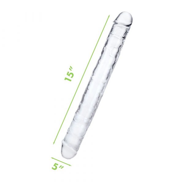 Me You Us Ultra Double Dildo 15 Inches - Image 2