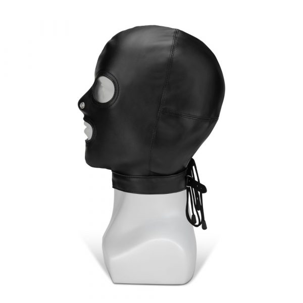 Me You Us Black Hood With Eyes Nose Mouth - Image 3