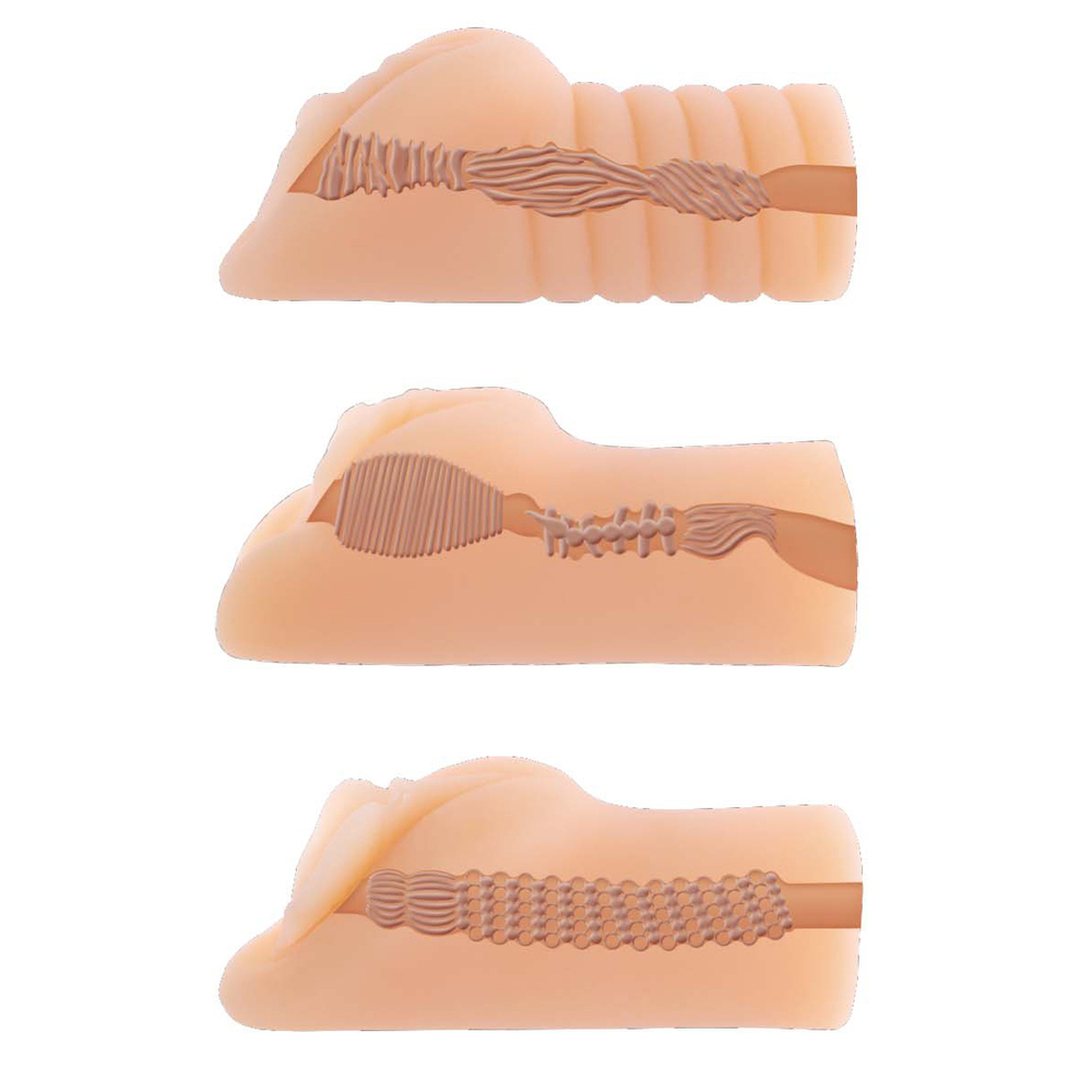 Always Horny Pack Of 3 Pocket Masturbators - Image 3