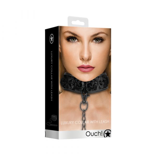 Ouch Luxury Collar With Leash - Image 4