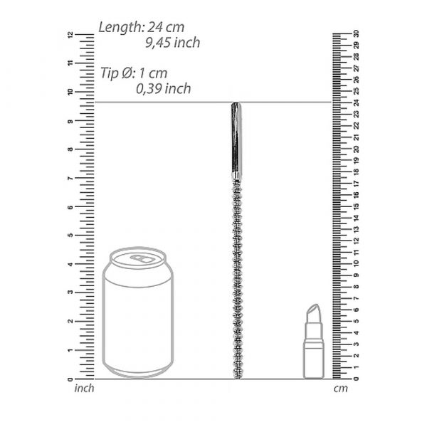Ouch Stainless Steel 9.5 Inch Dilator - Image 2