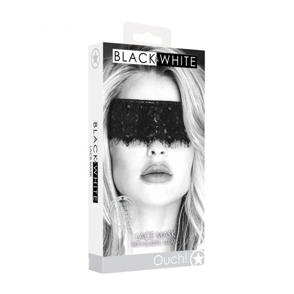 Ouch Lace Mask with Straps - Image 4