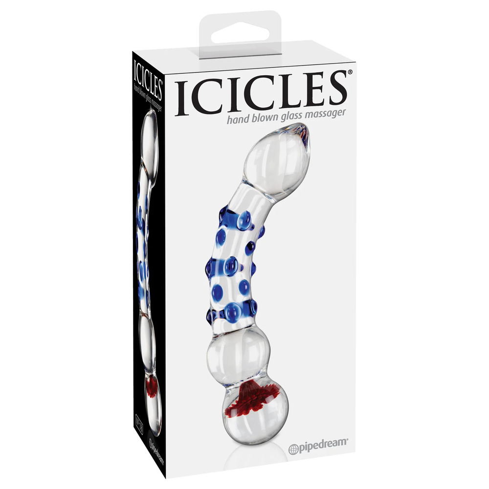 Icicles No. 18 Glass GSpot Dildo - Image 4