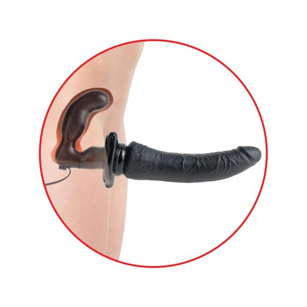 Fetish Fantasy Vibrating Strapless Strap On Dildo - Image 2