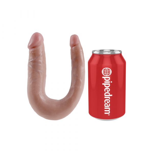 King Cock Small Double Trouble Flesh - Image 2