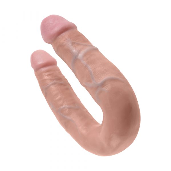 King Cock Medium Double Trouble Flesh Dildo - Image 2