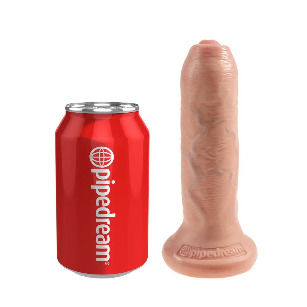 King Cock 6 Inch Uncut Cock Dildo - Image 3