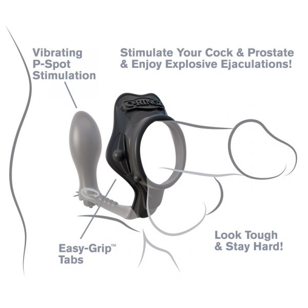 Fantasy CRingz Rock Hard AssGasm Prostate Massager - Image 4