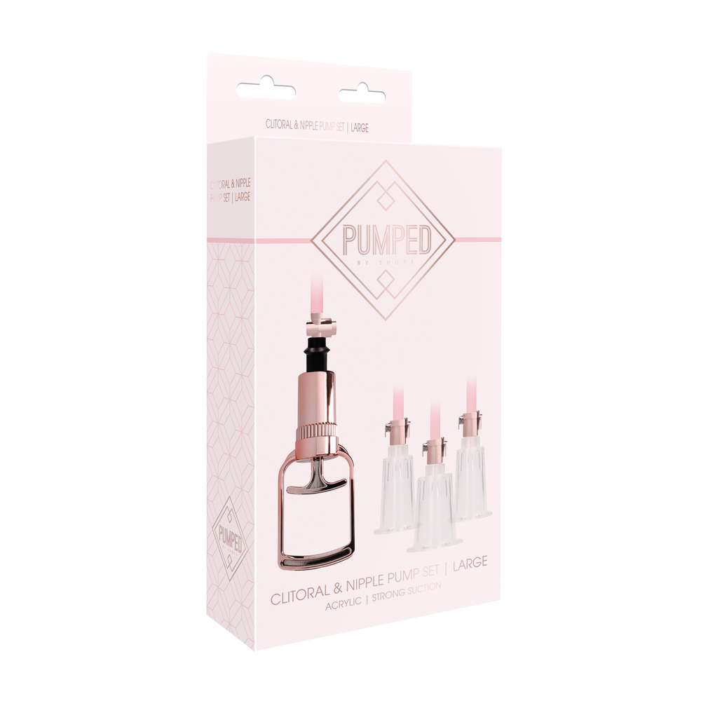 Pumped Clitoral and Nipple Pump Set - Image 4