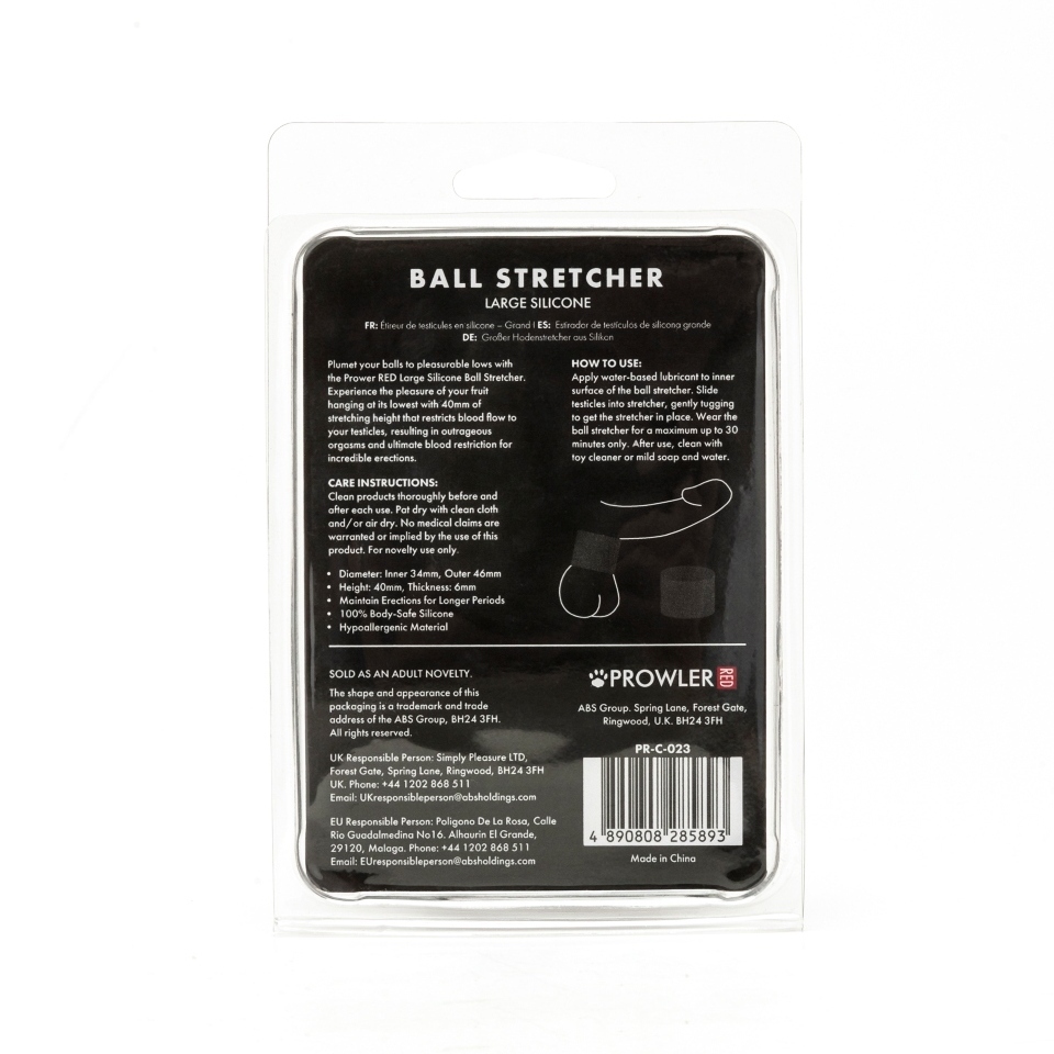Prowler Red Large Silicone Ball Stretcher - Image 4