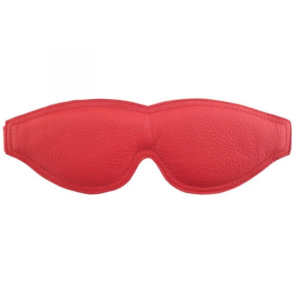 Rouge Garments Large Red Padded Blindfold