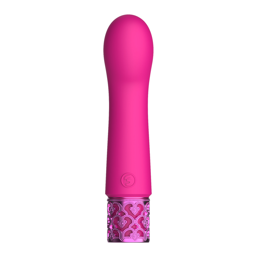 Royal Gems Bijou Rechargeable Silicone Bullet Pink - Image 2