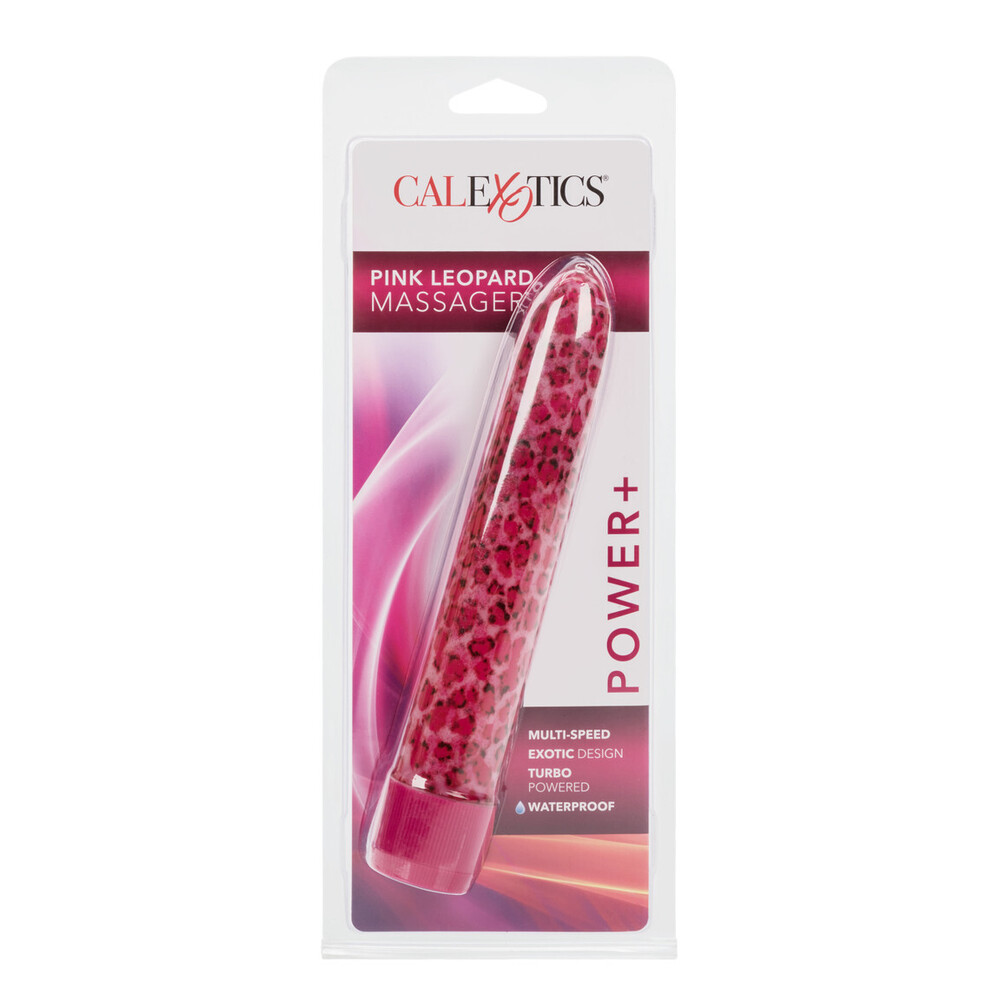 Pink Leopard Massager Vibrator - Image 4