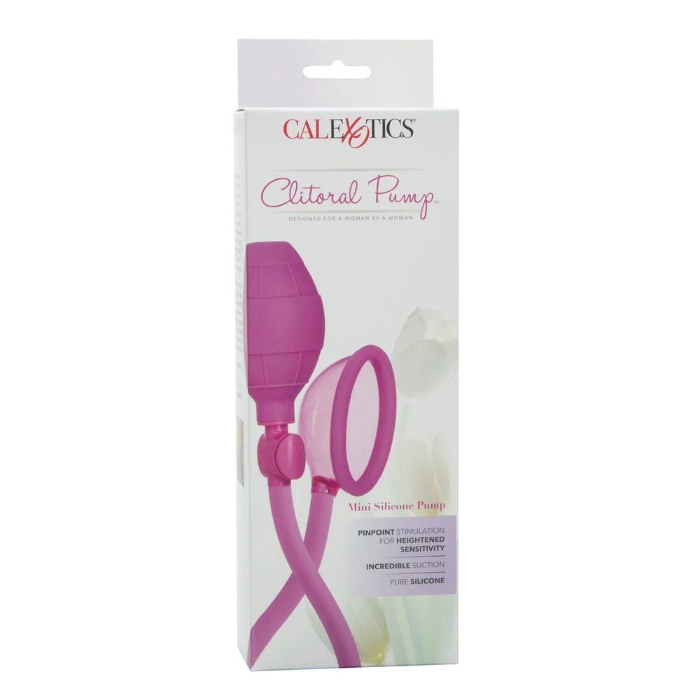 Mini Silicone Clitoral Pump Pink - Image 4
