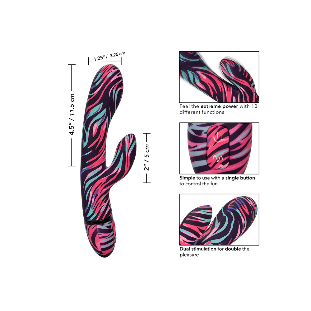 Naughty Bits Menage a Moi Dual Wand Vibrator - Image 4