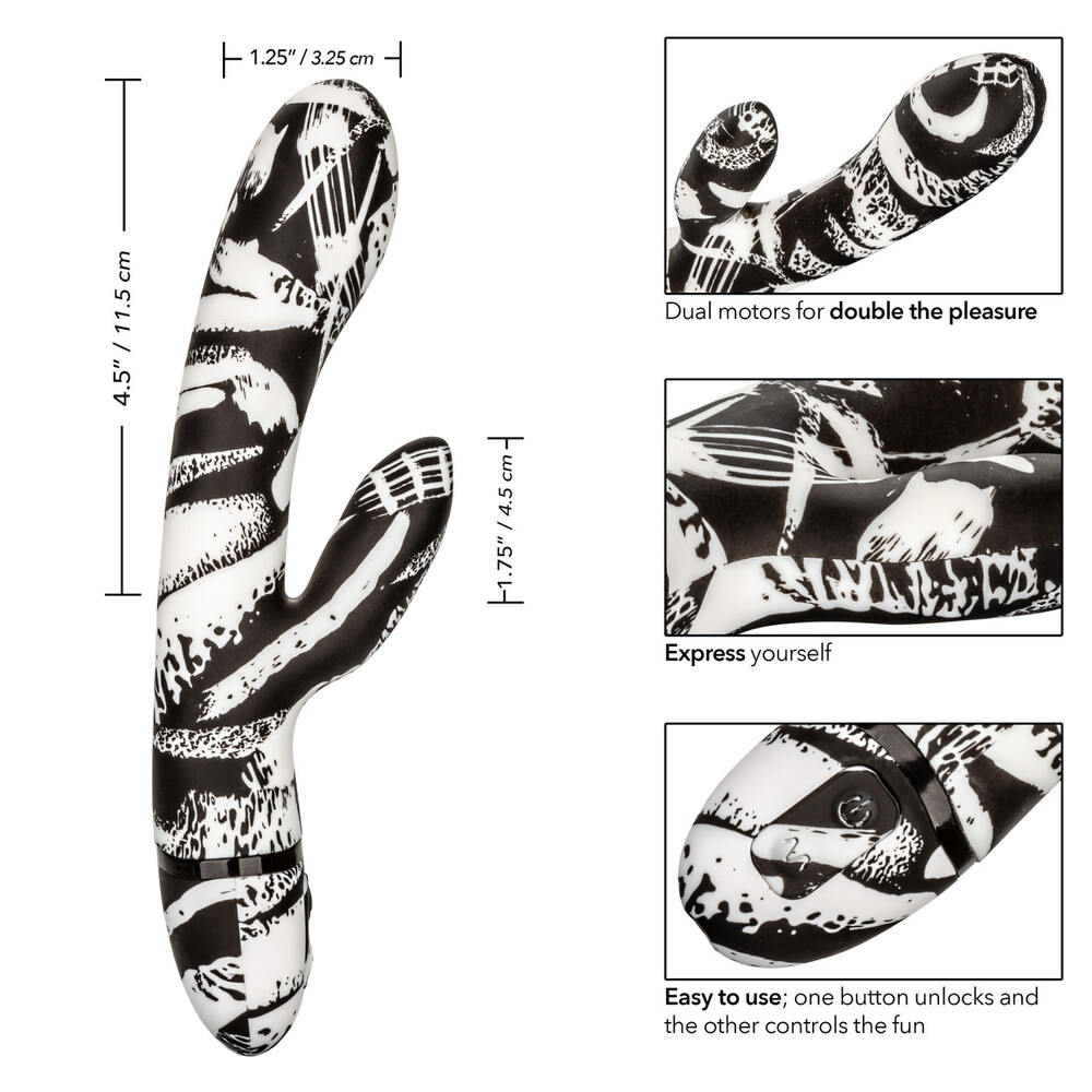 Rechargeable Waterproof Hype Dual Wand - Image 2