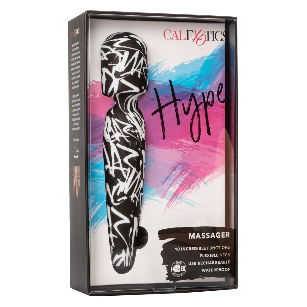 Rechargeable Waterproof Hype Massager Wand - Image 4