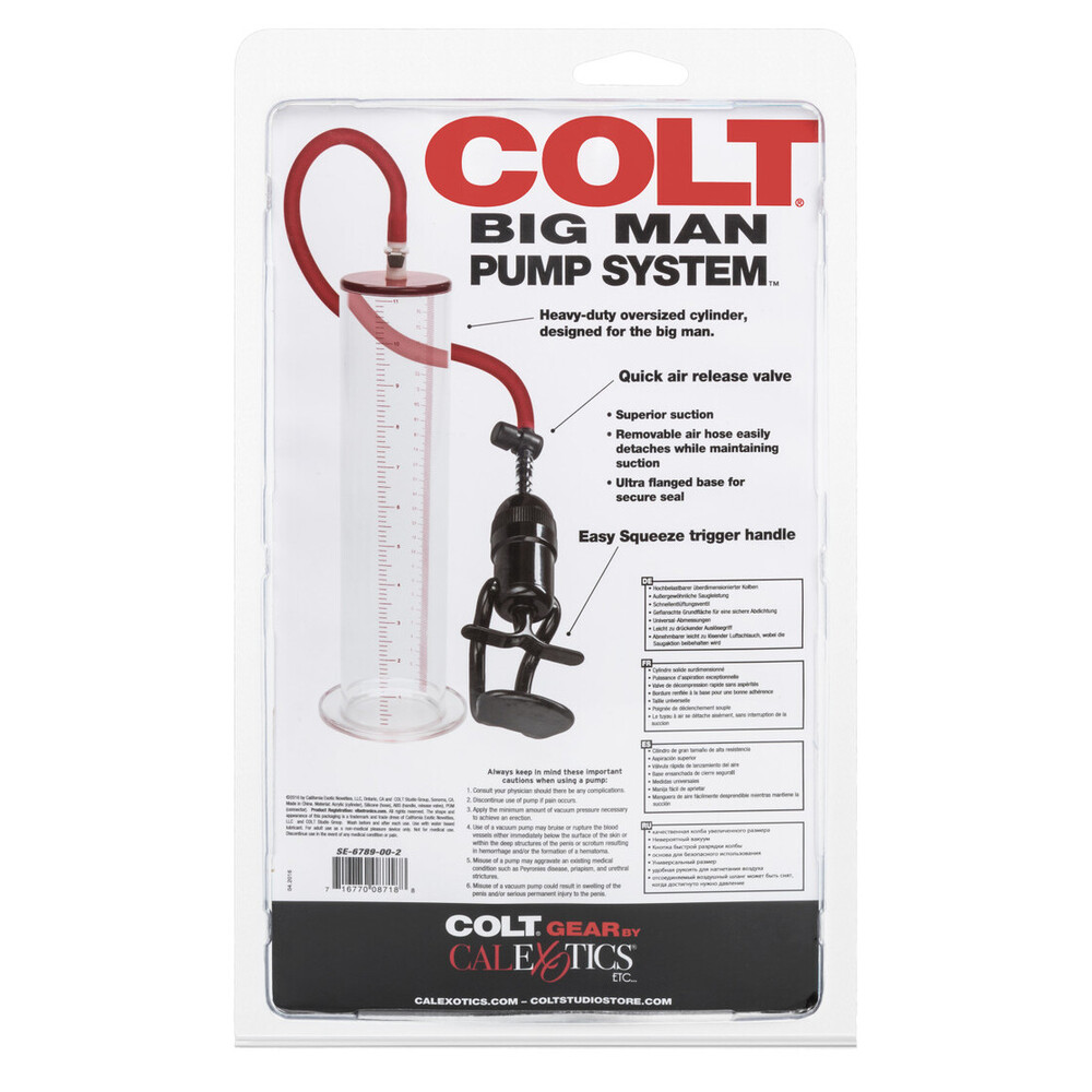 COLT Big Men Pump System Penis Pump - Image 3
