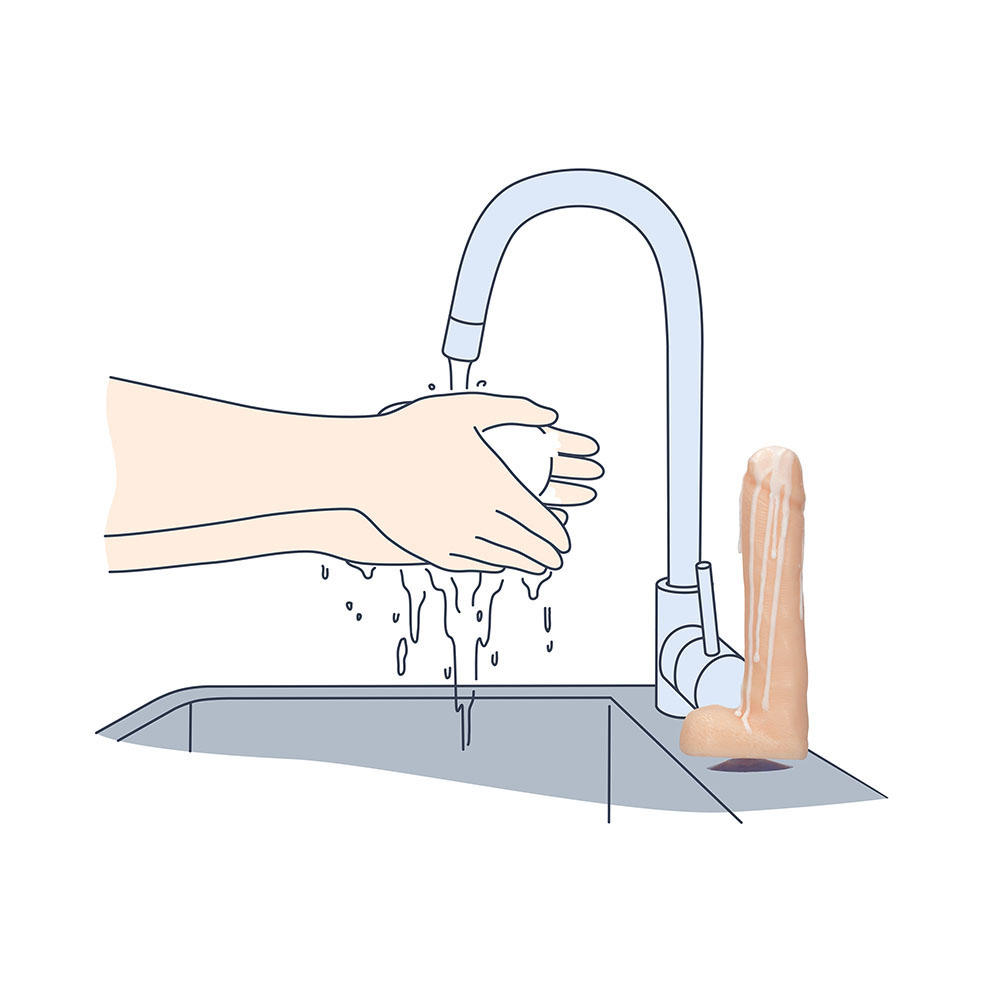 Dicky Soap With Balls Cum Covered Flesh Pink - Image 4