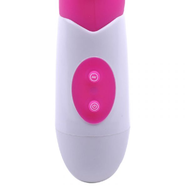 Silicone Dual Motors GSpot Vibrator Pink - Image 3