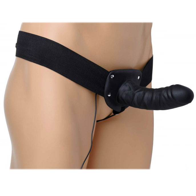 Size Matters Deluxe Vibro Erection Assist Hollow Silicone Strap - Image 3