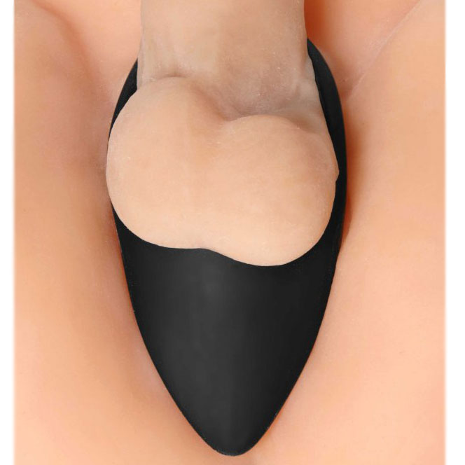Master Series Taint Teaser Silicone Cock Ring And Taint Stimulat - Image 3