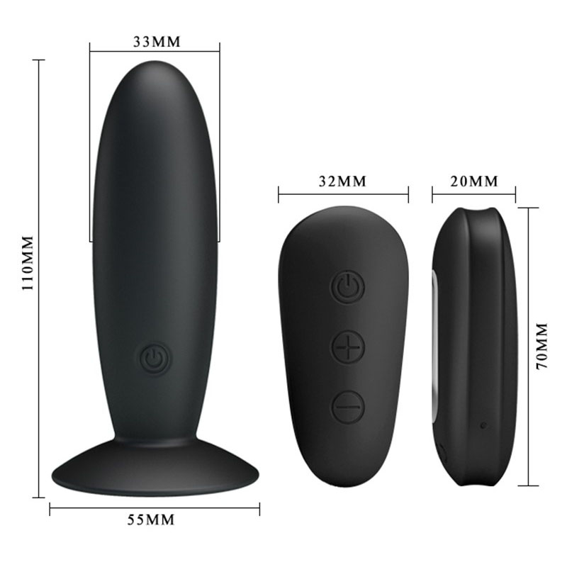 Mr Play Remote Control Vibrating Anal Plug - Image 4